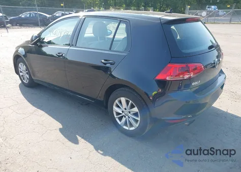 2015 Volkswagen Golf Tsi S 4-Door z USA, uszkodzony, nr VIN 3VW217AU4FM008105